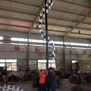 供应河北金海6米景观灯零售LED灯泡加工订做各种抱箍庭院灯安装维修