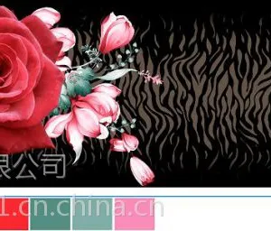 供应长兴全涤床上套件面料仿棉布分散印花桃皮绒磨毛布钻石绒