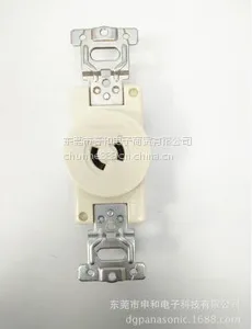 松下电工PANASONIC松下暗装工业插座WF2215WK 15A 125V