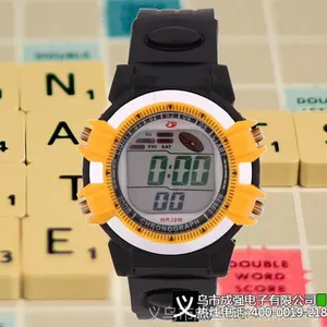供应中国手表品牌 学生防水表男孩女孩数字电子手表 成强电子工厂