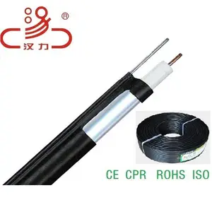 浙江电缆 RG6/U同轴 汉力电缆