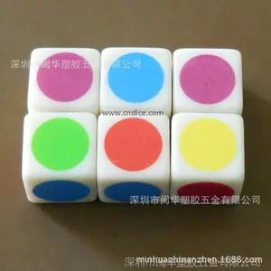 骰子印刷 骰子定做 环保亚克力纯原料 丝印移印 深圳工厂生产加工