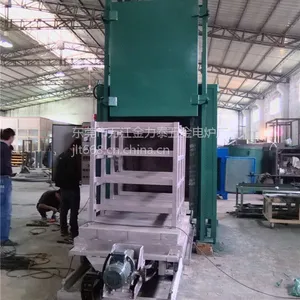金力泰750°C铜合金制品台车式退火炉 轨道式退火炉