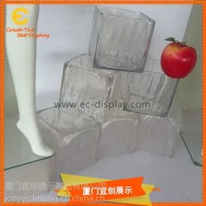商场DP气氛布置仿真树脂冰块道具