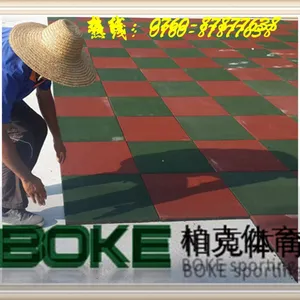 供应珠海橡胶地板生产厂家，幼儿园安全地垫施工，纯橡胶黑颗粒，彩色EPDM颗粒