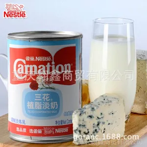 供应雀巢三花植脂淡奶 淡奶油 雀巢全脂淡奶 奶茶原料