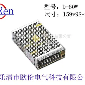 D-60W普通双组输出***电源、多组输出开关电源D-60A 、D-60B 、D-60C