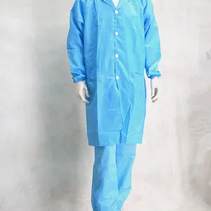 生产厂家 防静电大褂 0.5条纹静电服 无尘服 食品服 无菌服
