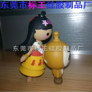 硅胶全立体钥匙扣 硅胶3D钥匙扣
