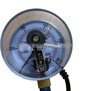 供应现货供应硅胶机专用FTB电接点压力表EPG-75-250kg-A