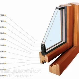供应铝包木实木门窗图片/美式铝包木门窗价格/进口铝包木门窗品牌