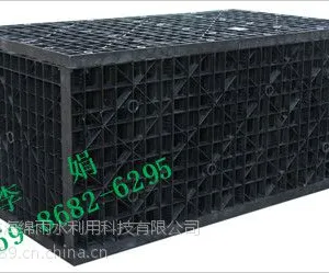 供应郑州海绵城市花园广场用雨水收集PP模块水池