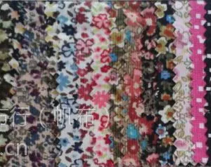 灯芯绒抽条珍珠绒、11条全棉弹力印花灯芯绒、厂家直销、价格优惠
