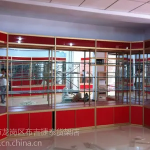 深圳捷泰组装展示柜 精品货架 展柜定制 玻璃样品展示柜