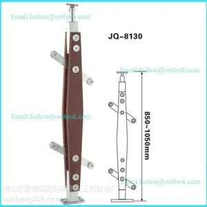 三和JQ-8132不锈钢玻璃装饰栏杆