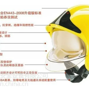 供应美国梅思安MSA F1SF欧式消防头盔 南通现货供应