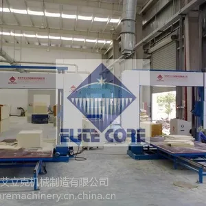 全自动硬质泡沫平切机 海绵设备硬泡切割机图片
