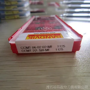 DCMT 11 T3 04-PF 1515精加工数控刀具 山特维克不锈钢加工