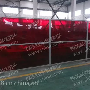焊接防护屏厂家直销 JH-FHP001 高藤 多用在车间内电焊工作区域