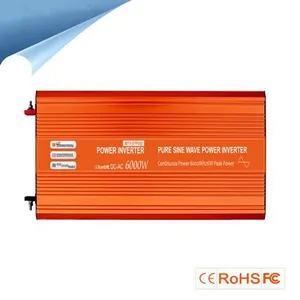 12v转220v5000w市电互补逆变器正弦波光伏太阳能大功率逆变器