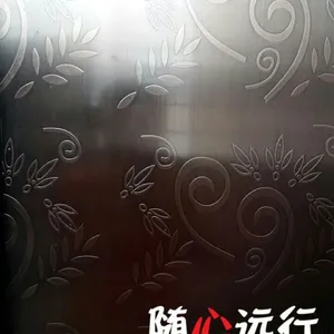 供应2015热销雅泓彩色不锈钢201\\304镀铜花纹板