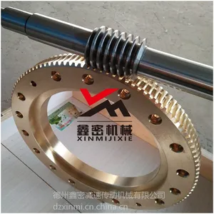 鑫密定制高效优质精密双导程蜗轮蜗杆副 数控转台用精密无间隙蜗轮蜗杆副