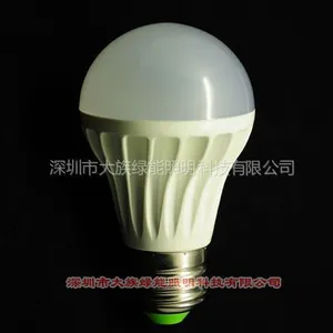 供应复合材料LED球泡灯、E26\\E27\\B22灯座LED球泡灯,9W取代100W白炽灯