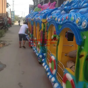 海洋无轨火车 观光小火车 景区游乐设备