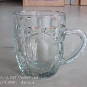 徐州天洪益华玻璃瓶厂家开发定制玻璃啤酒杯