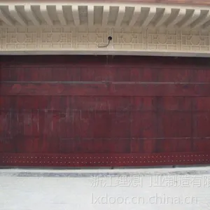供应理想铝木上滑车库门(LX-SMM5025)