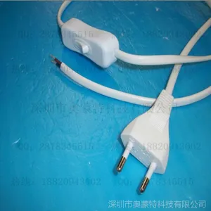 灯管连接电源线 广告灯箱电源线 LED等电源插头线 T5/T8插头线