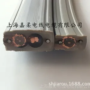 纯铜现货 电梯视频线上海厂家 双钢丝电梯视频线专用线