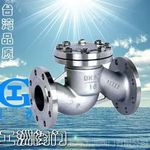 不锈钢升降式止回阀H41W 止回阀不锈钢 工洲止回阀 丽