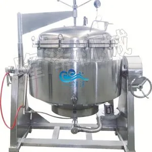 燃气可倾斜高压蒸煮锅商用煮粥猪肉高压锅