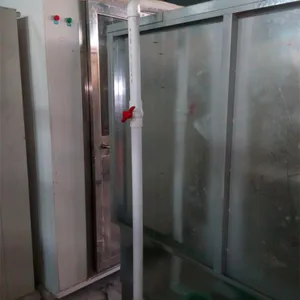 振壹铵单双工位水濂柜 涂装水帘喷漆柜 喷油柜配水泵风机全新1.2镀锌板焊而成