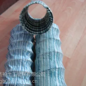 梅州软式透水管,弹簧软管200米一包源头厂家批量直供