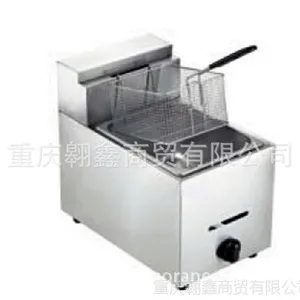 供应单缸燃气炸炉 单缸电热炸炉 双缸燃气炸炉 单缸单筛燃气炸炉