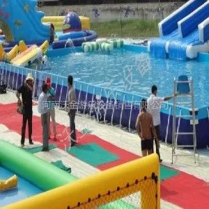 供应钢管上的水立方——支架水池