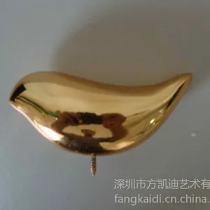 供应树脂电镀鸟工艺品 高端酒店会所装饰雕塑