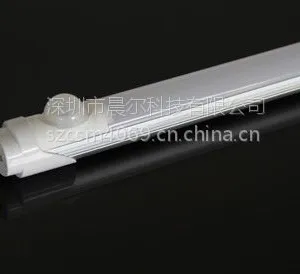 LED日光灯T8分体椭圆卡扣红外线感应