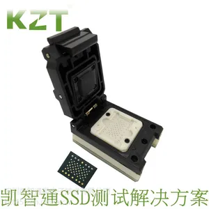 新品 LGA60翻盖探针转DIP48测试座 LGA60烧录座 探针 LGA编程座