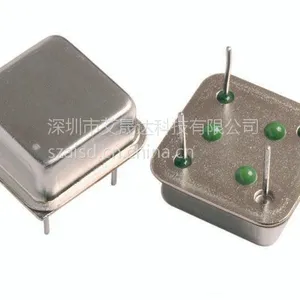 厂家直销直插正方石英晶体振荡器100MHz
