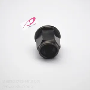 改装车用汽车轮毂螺丝螺母M12*1.25 钛合金黑色