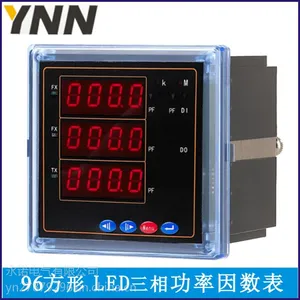厂家直销 仪器仪表 仪器 仪表 智能三相功率因数表YN194PF-9X4