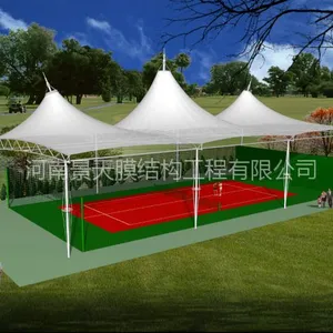 供应膜结构高速公路收费站,高速充电桩膜结构车棚