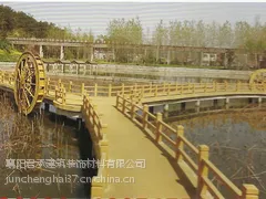 【供销】湖北优惠的仿木河堤护栏|河堤仿木护栏厂家