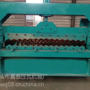 长春850彩钢压瓦机指导使用