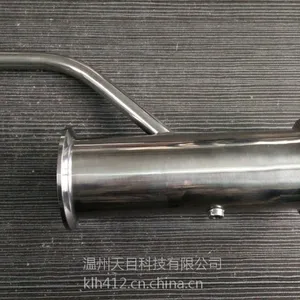 304/316L 不锈钢 卫生级 外丝 快装/卡 带网 过滤短管 非标定做 天目