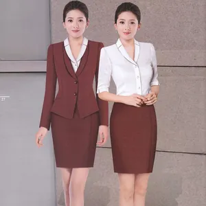 定制职业装女装套裙正装白领专业工作服制服西装定做
