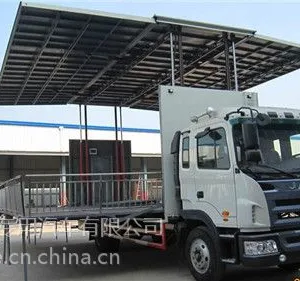 江淮格尔发双展60平方移动舞台车
